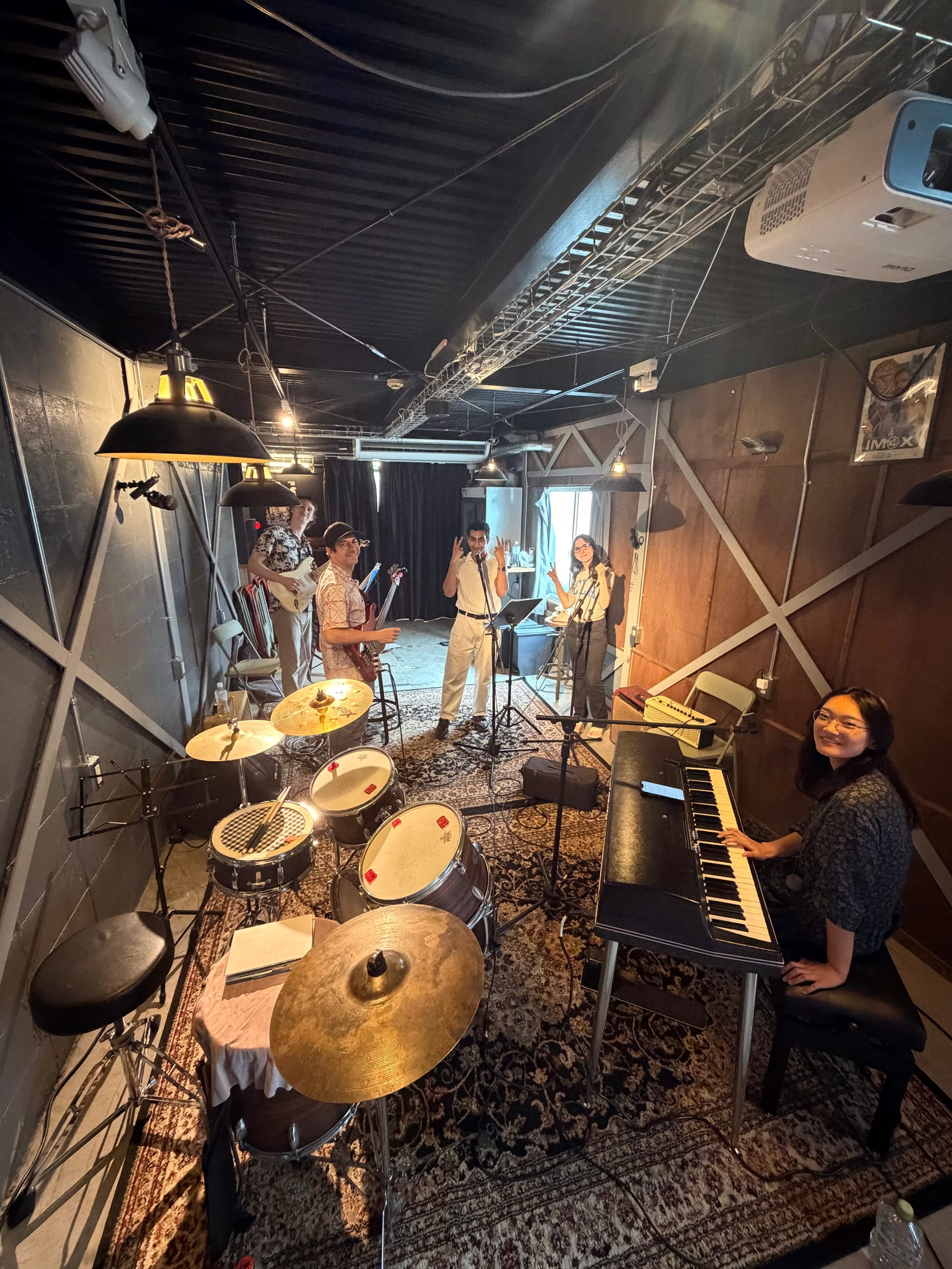Playing drums still
